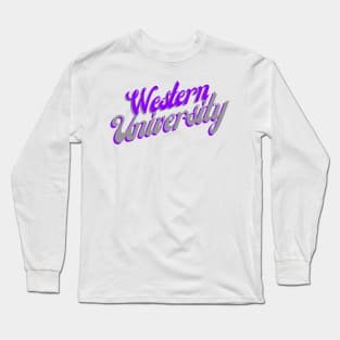 Western University Long Sleeve T-Shirt